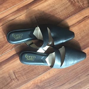 Franco sarto brinda cutout flats black
